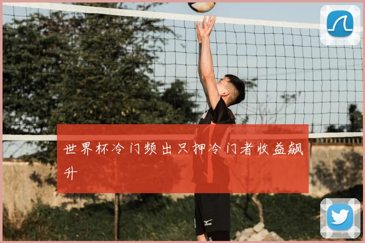 世界杯冷门频出只押冷门者收益飙升