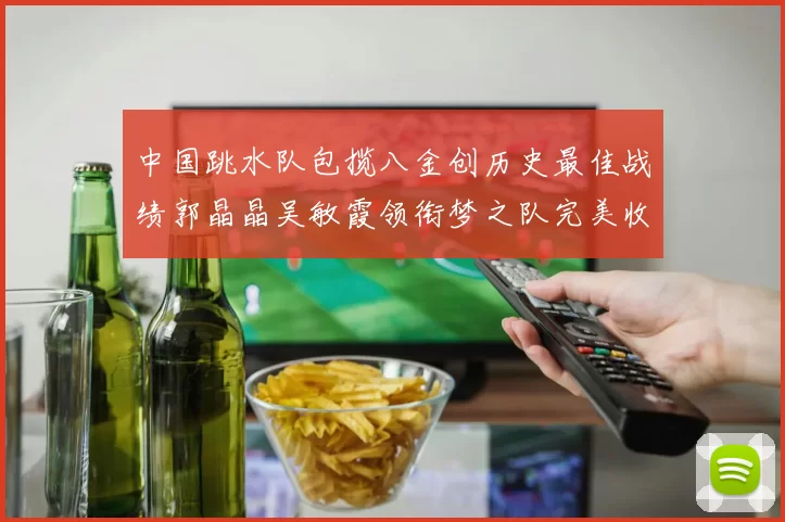 中国跳水队包揽八金创历史最佳战绩郭晶晶吴敏霞领衔梦之队完美收官